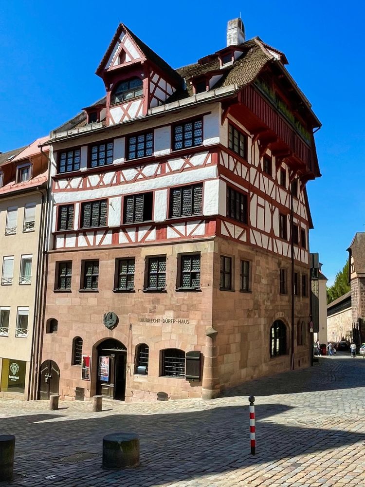 Albrecht Dürer's house, currently used as a museum devoted to the artist.