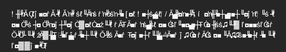 A bunch of weird random characters where a normal paragraph should be in Word