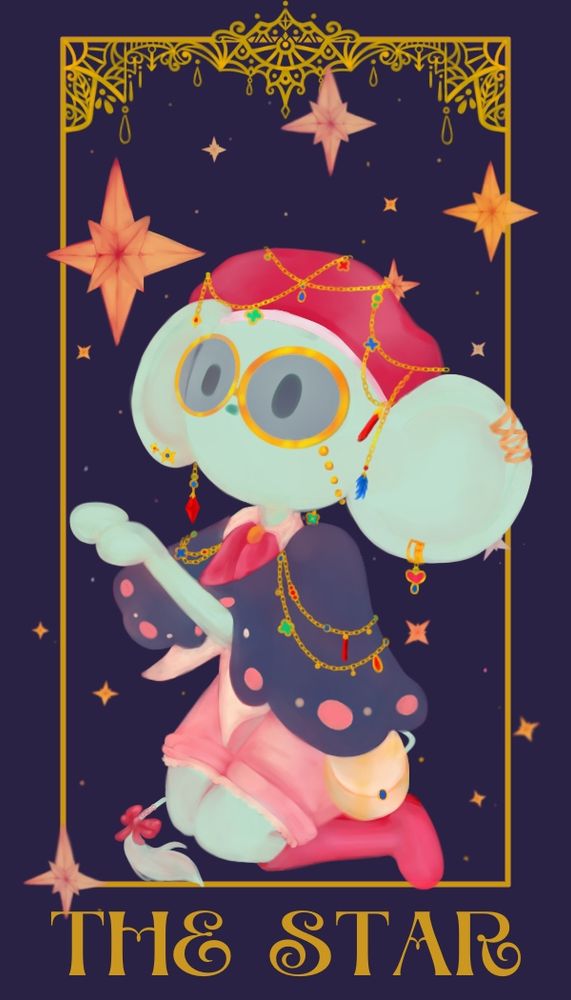 Tytee the member of Tridots as the star tarot card.