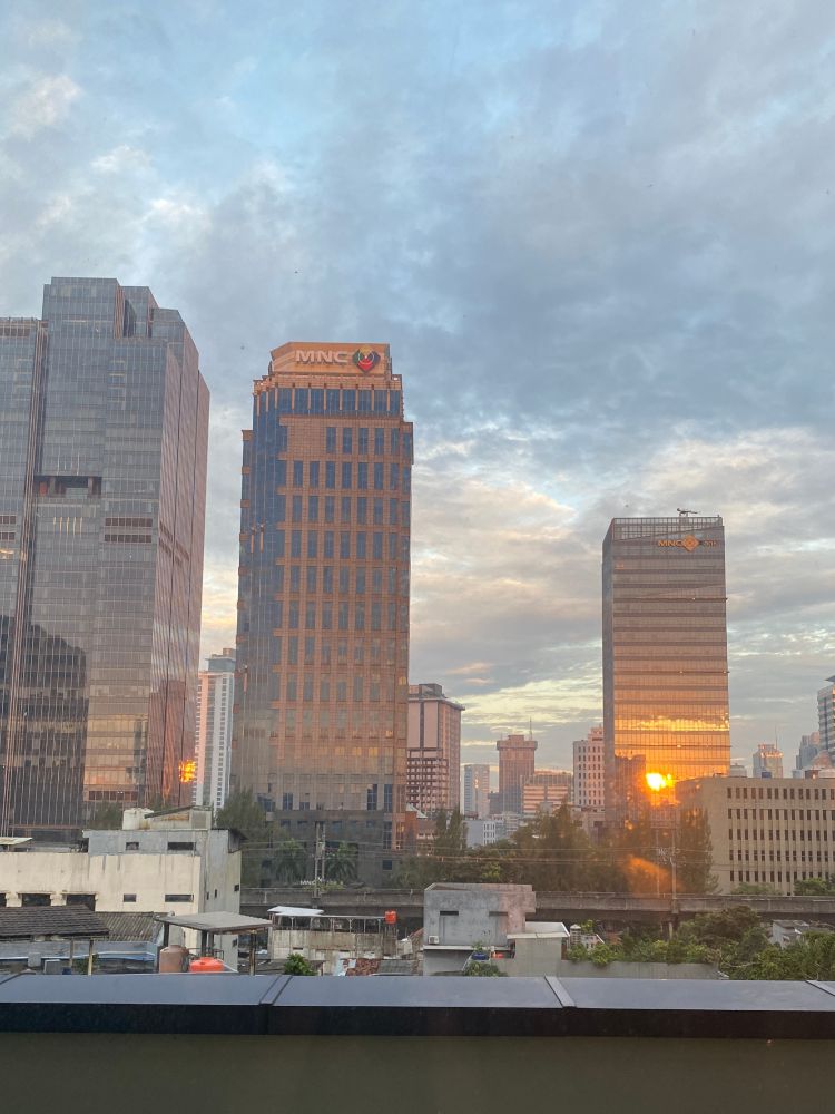 Skyline of Jakarta, Indonesia  