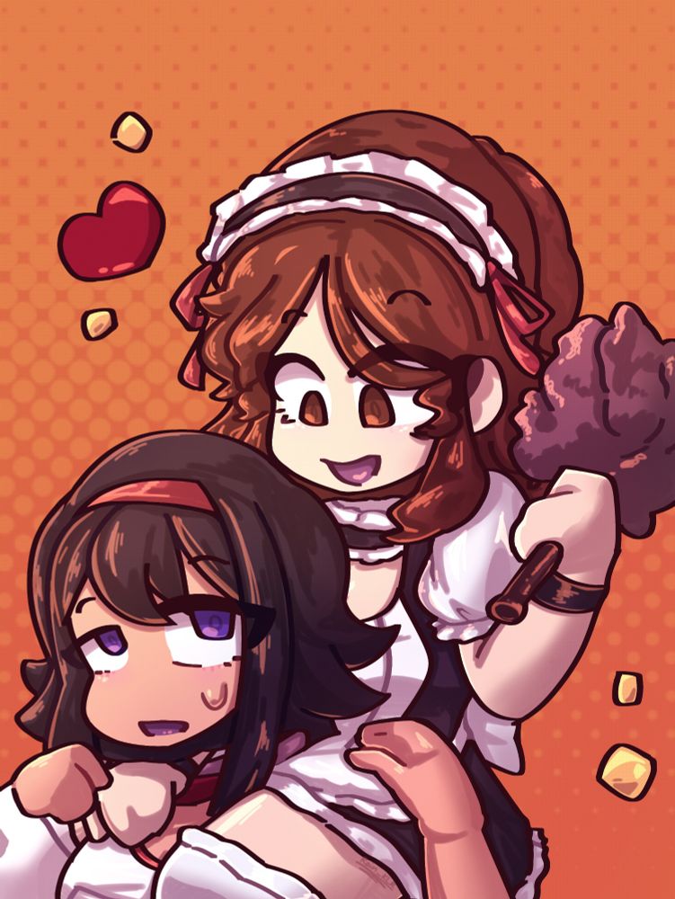 Ayame carrying Akane to her next destination why? Cuz yuri, yuri's good :3

DRA has slowly been taking over my life help-
