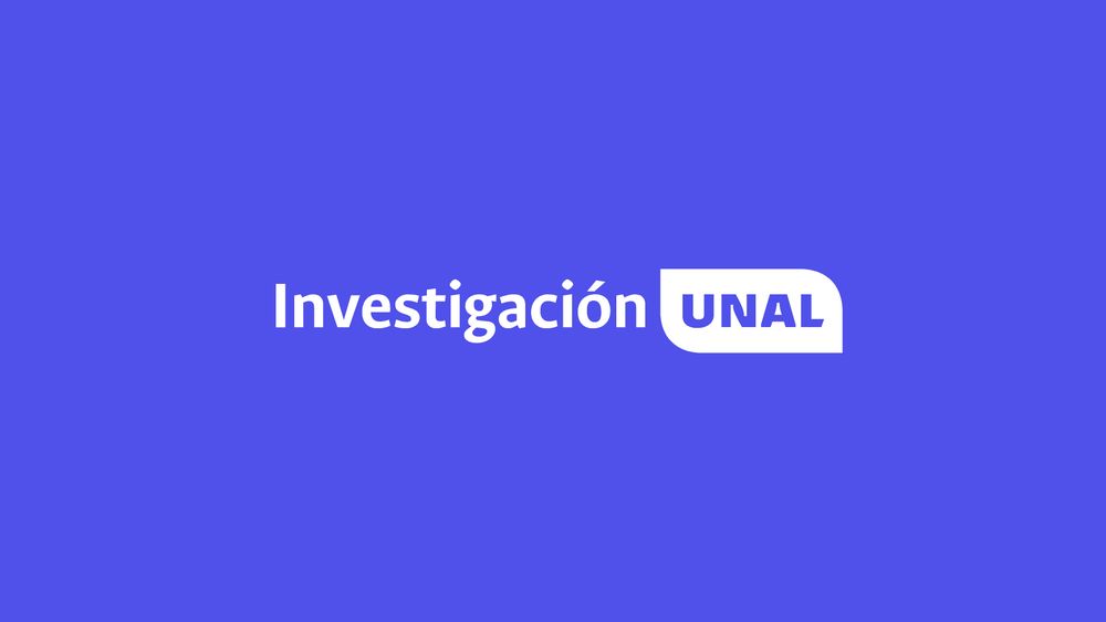 Investigación UNAL sobre fondo azul claro