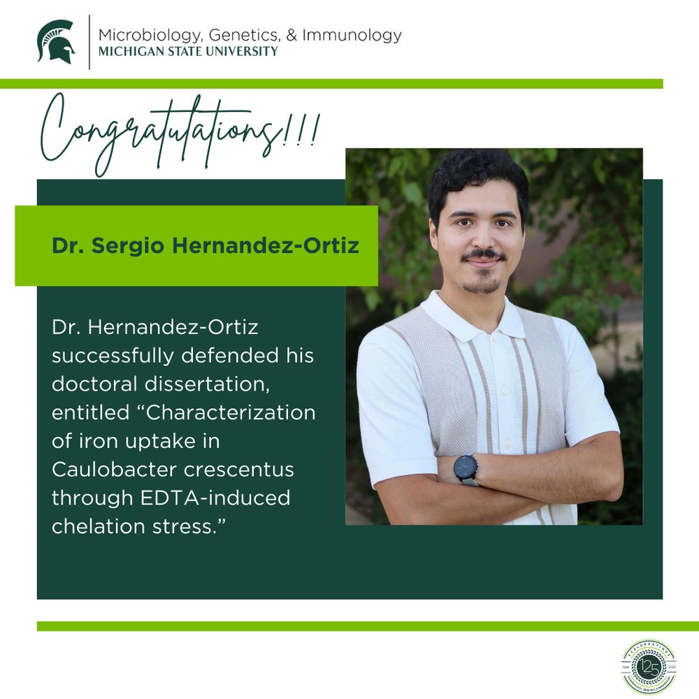 A celebratory poster indicating that Dr. Hernandez-Ortiz successfully defended his doctoral dissertation today. 
