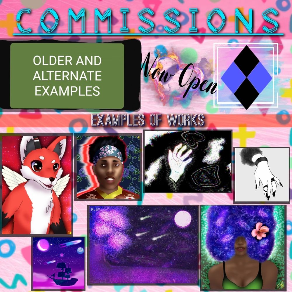 Several more artworks displaying examples.