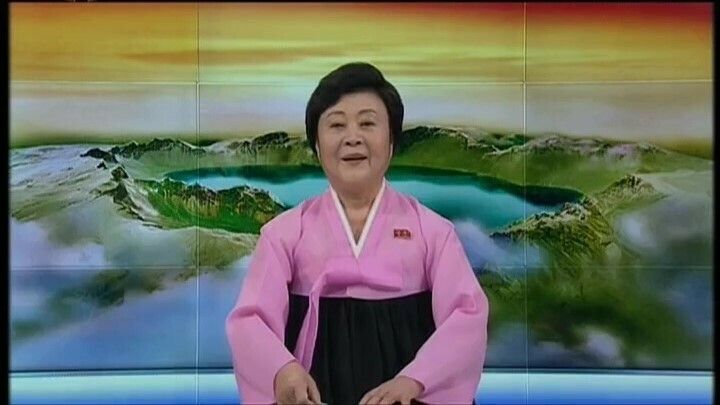 Photo of North Korean State TV personality