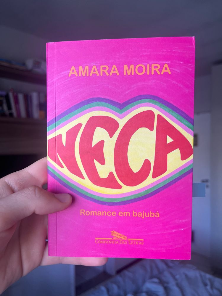 Capa do livro “Neca: romance em bajubá”, de Amara Moira