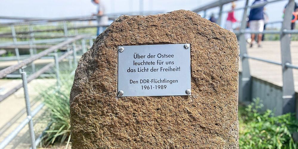 Gedenkstein in Boltenhagen © Merete Peetz
