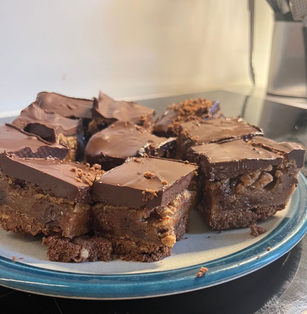 Chocolate brownie bars 