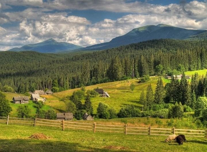 The Gorgany Nature Reserve in Ivano-Frankivsk Region, Ukraine 