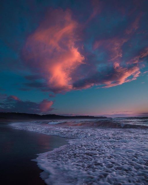 Sunset at Gold Beach, Oregon