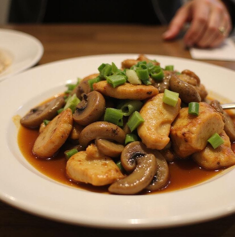 Classic Chicken and Mushroom Stir Fry