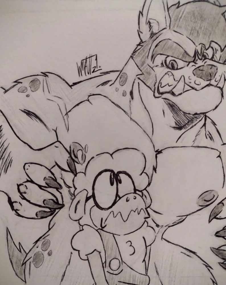 © Derris and Sheep are characters that belongs to CationAlfa (@cationalfa.bsky.social)