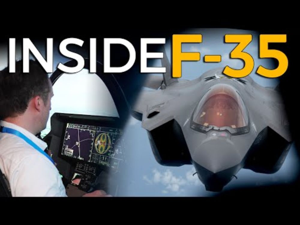 The Most Advanced 5th Gen Cockpit? | F-35 Lightning