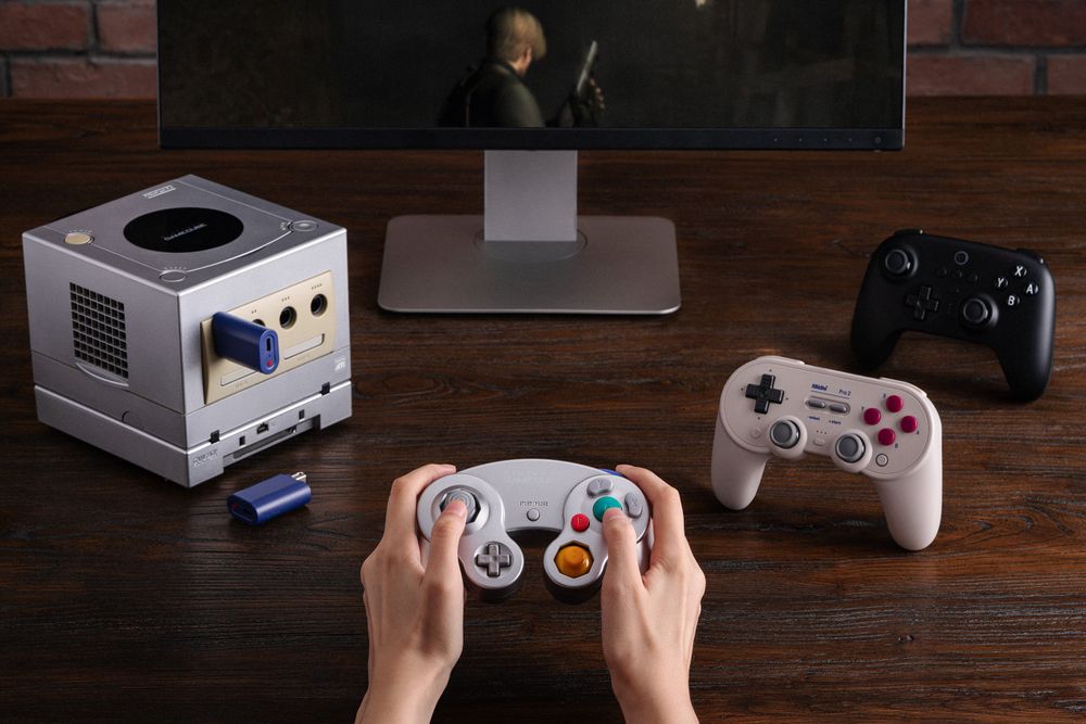 8BitDo Reveals Gamecube Controller Mod Kit & Wireless Receiver