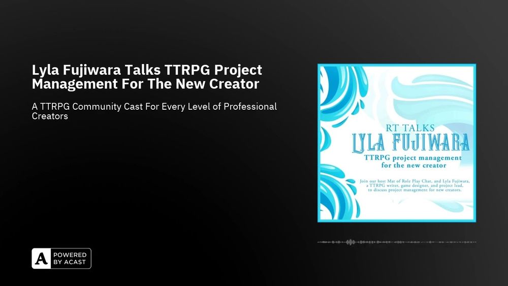 Lyla Fujiwara Talks TTRPG Project Management For The New Creator - YouTube