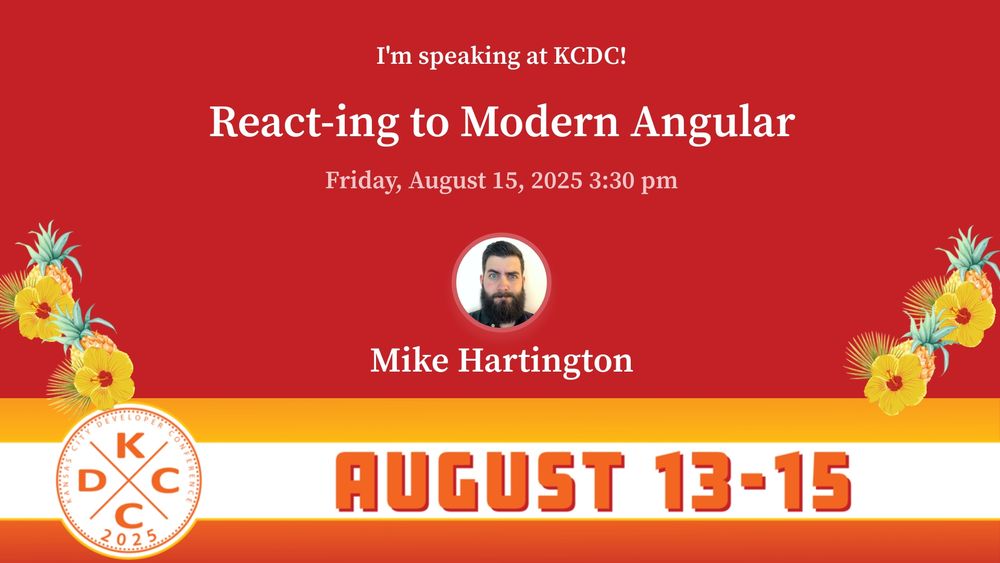 A promotion for a conference talk
