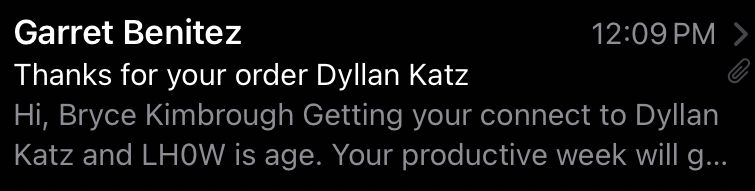 truly inscrutable spam email 