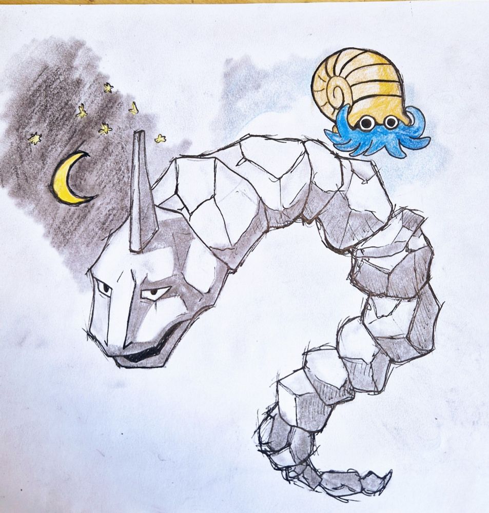 Jag har ritat två pokemon