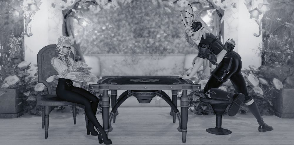 An attempt to recreate a Hisaji Hara photograph in Final Fantasy 14 gpose.