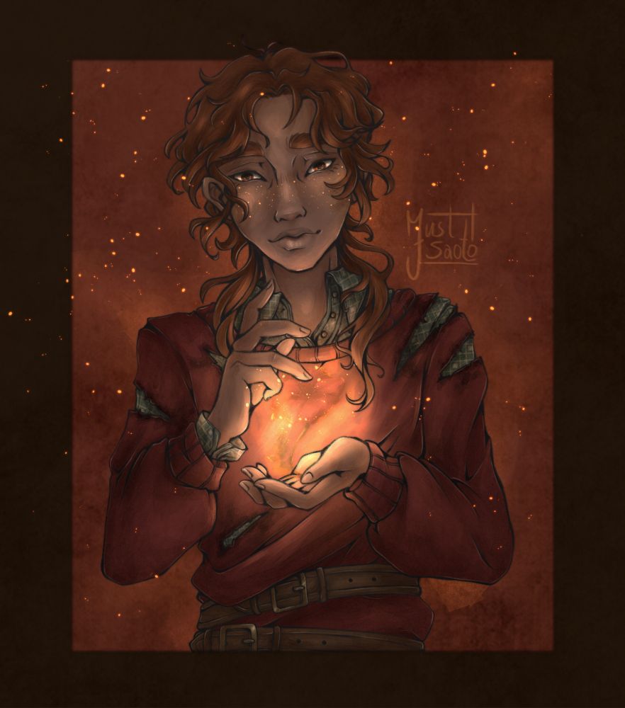 Art of @shiftingdreamer's OC Mal