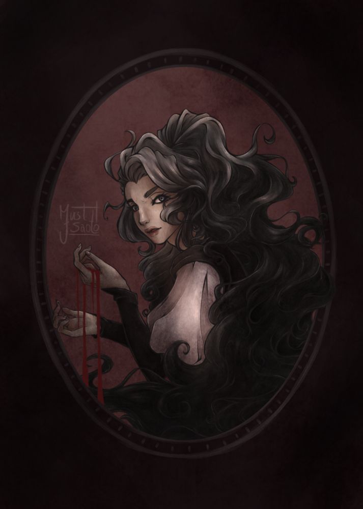 Art of @mahagloomy's OC Mariella