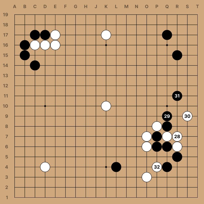 (;CA[UTF-8]FF[4]GM[1]KM[0]RU[Chinese]SZ[19];B[pc];W[dp];B[qe];W[dd];B[pp];W[jc];B[cf];W[jj];B[cc];W[cd];B[dc];W[ed];B[bd];W[ec];B[be];W[nq];B[kp];W[qn];B[pn];W[pm];B[on];W[nn];B[om];W[ol];B[qo];W[nm];B[pl];W[qm];B[pk];W[rk];B[qi];W[op])