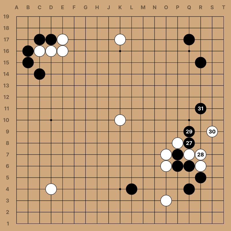 (;CA[UTF-8]FF[4]GM[1]KM[0]RU[Chinese]SZ[19];B[pc];W[dp];B[qe];W[dd];B[pp];W[jc];B[cf];W[jj];B[cc];W[cd];B[dc];W[ed];B[bd];W[ec];B[be];W[nq];B[kp];W[qn];B[pn];W[pm];B[on];W[nn];B[om];W[ol];B[qo];W[nm];B[pl];W[qm];B[pk];W[rk];B[qi])