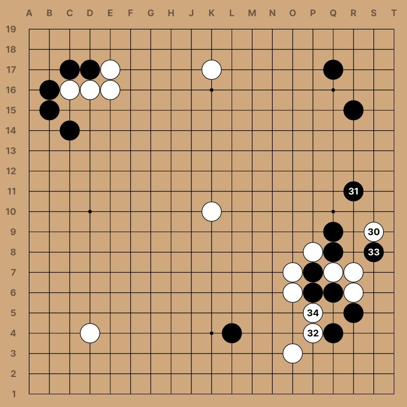 (;CA[UTF-8]FF[4]GM[1]KM[0]RU[Chinese]SZ[19];B[pc];W[dp];B[qe];W[dd];B[pp];W[jc];B[cf];W[jj];B[cc];W[cd];B[dc];W[ed];B[bd];W[ec];B[be];W[nq];B[kp];W[qn];B[pn];W[pm];B[on];W[nn];B[om];W[ol];B[qo];W[nm];B[pl];W[qm];B[pk];W[rk];B[qi];W[op];B[rl];W[oo])