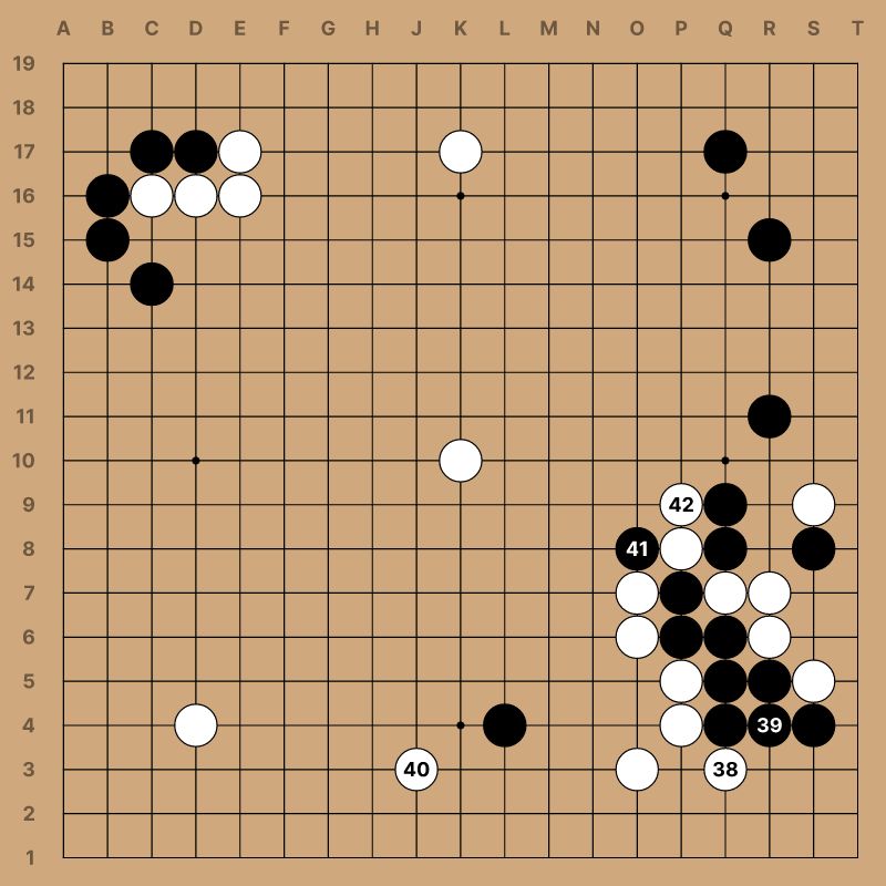 (;CA[UTF-8]FF[4]GM[1]KM[0]RU[Chinese]SZ[19];B[pc];W[dp];B[qe];W[dd];B[pp];W[jc];B[cf];W[jj];B[cc];W[cd];B[dc];W[ed];B[bd];W[ec];B[be];W[nq];B[kp];W[qn];B[pn];W[pm];B[on];W[nn];B[om];W[ol];B[qo];W[nm];B[pl];W[qm];B[pk];W[rk];B[qi];W[op];B[rl];W[oo];B[po];W[ro];B[rp];W[pq];B[qp];W[iq];B[nl];W[ok])