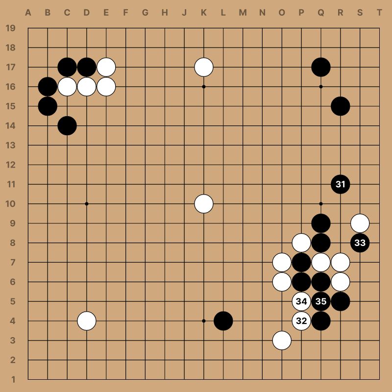 (;CA[UTF-8]FF[4]GM[1]KM[0]RU[Chinese]SZ[19];B[pc];W[dp];B[qe];W[dd];B[pp];W[jc];B[cf];W[jj];B[cc];W[cd];B[dc];W[ed];B[bd];W[ec];B[be];W[nq];B[kp];W[qn];B[pn];W[pm];B[on];W[nn];B[om];W[ol];B[qo];W[nm];B[pl];W[qm];B[pk];W[rk];B[qi];W[op];B[rl];W[oo];B[po])