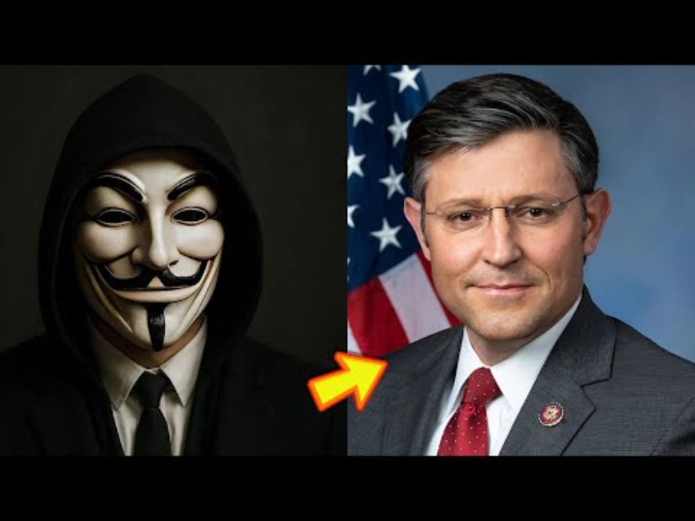Anonymous Exposes: The Real Reason Behind Mike Johnson’s Sudden Arrest
