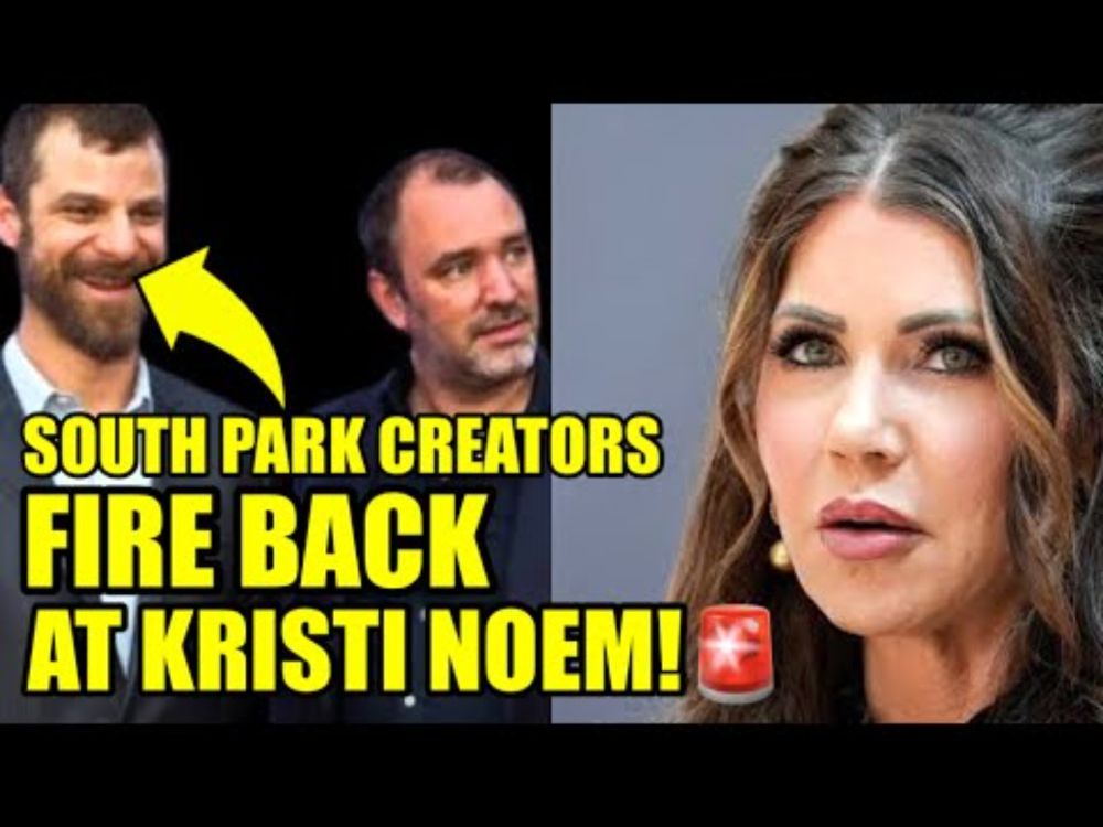 🚨Noem RETALIATES At South Park, Gets BRUTAL RESPONSE