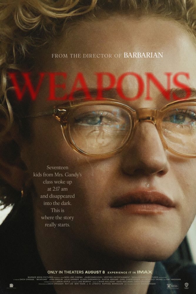 “Weapons” poster