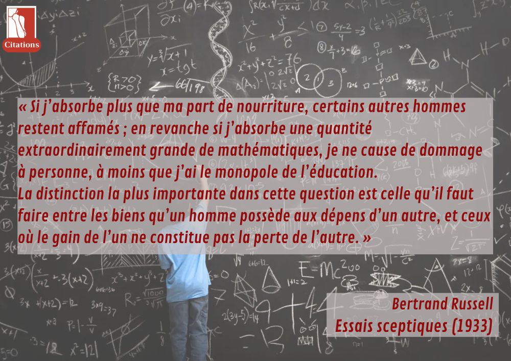 Bertrand Russell, Essais sceptiques, mathématiques