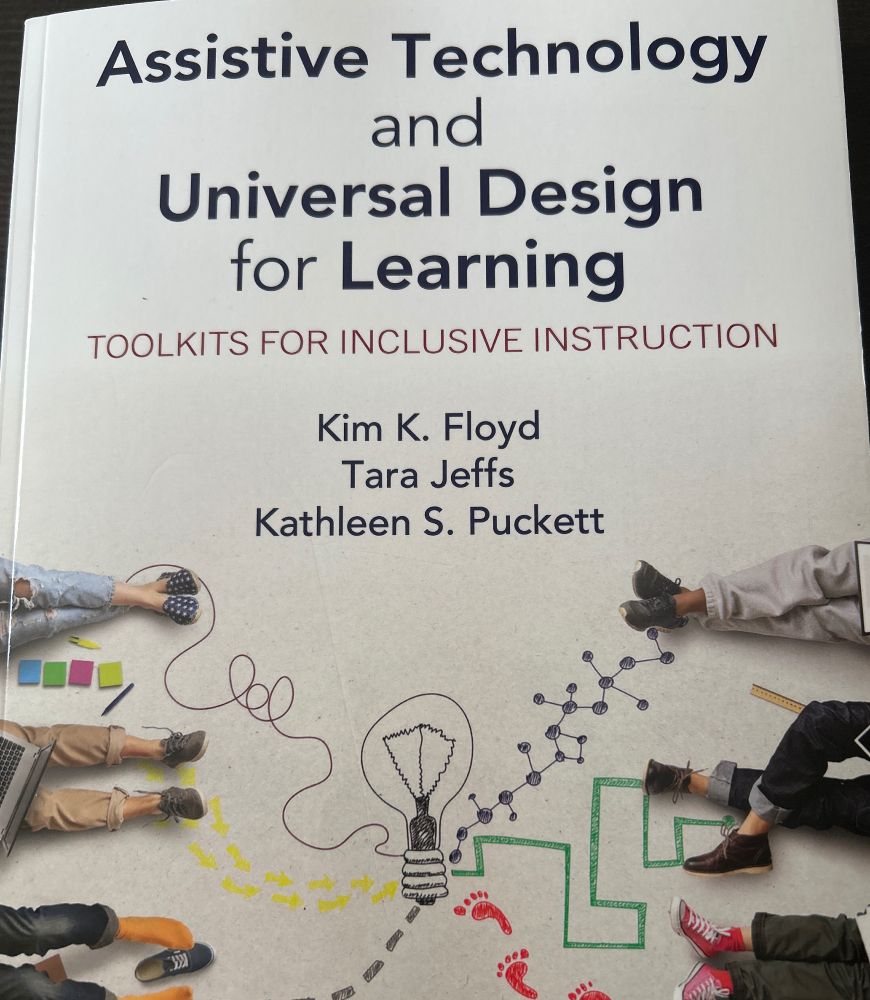 Text with title of Assistive Technology and Universal Design for Learning: Toolkits for Inclusive Education
