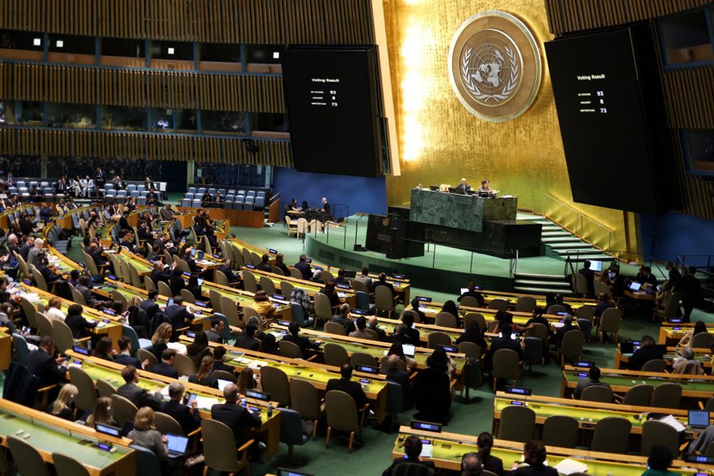 Jerusalem shifts stance following Trump's attack on Zelensky, syncing up with US, Russia and North Korea to oppose measure affirming support for Ukraine's territorial integrity