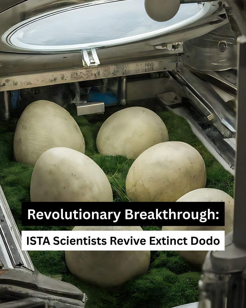 Breeding the eggs of resuscitated dodos. © Shutterstock