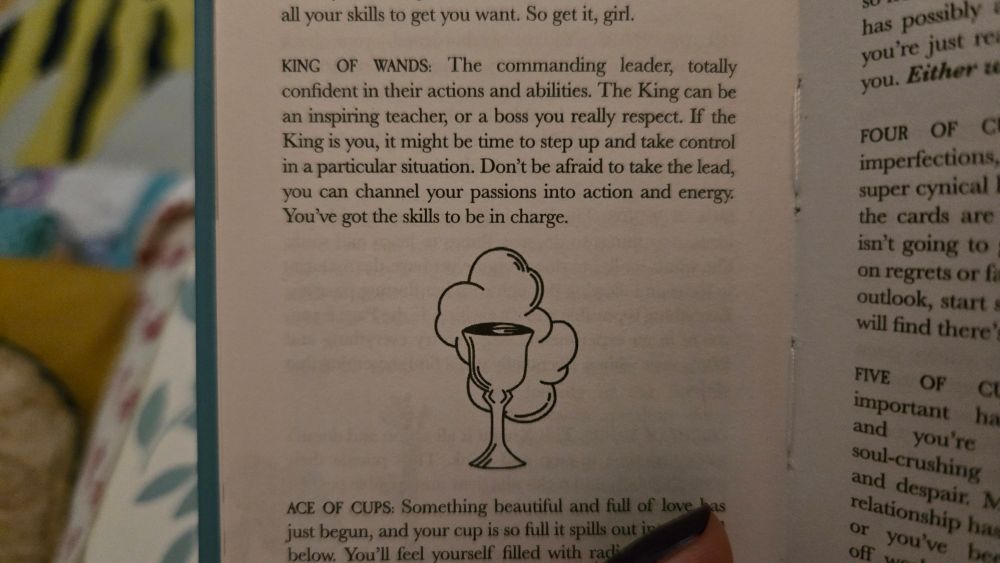 Interpretation of the card. 