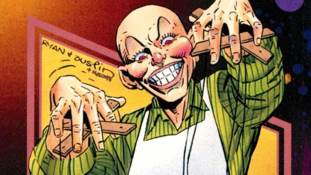 The Fantastic Four's Philip Masters, a cuddlier puppet master than James Carville, with whom he shares a barber.