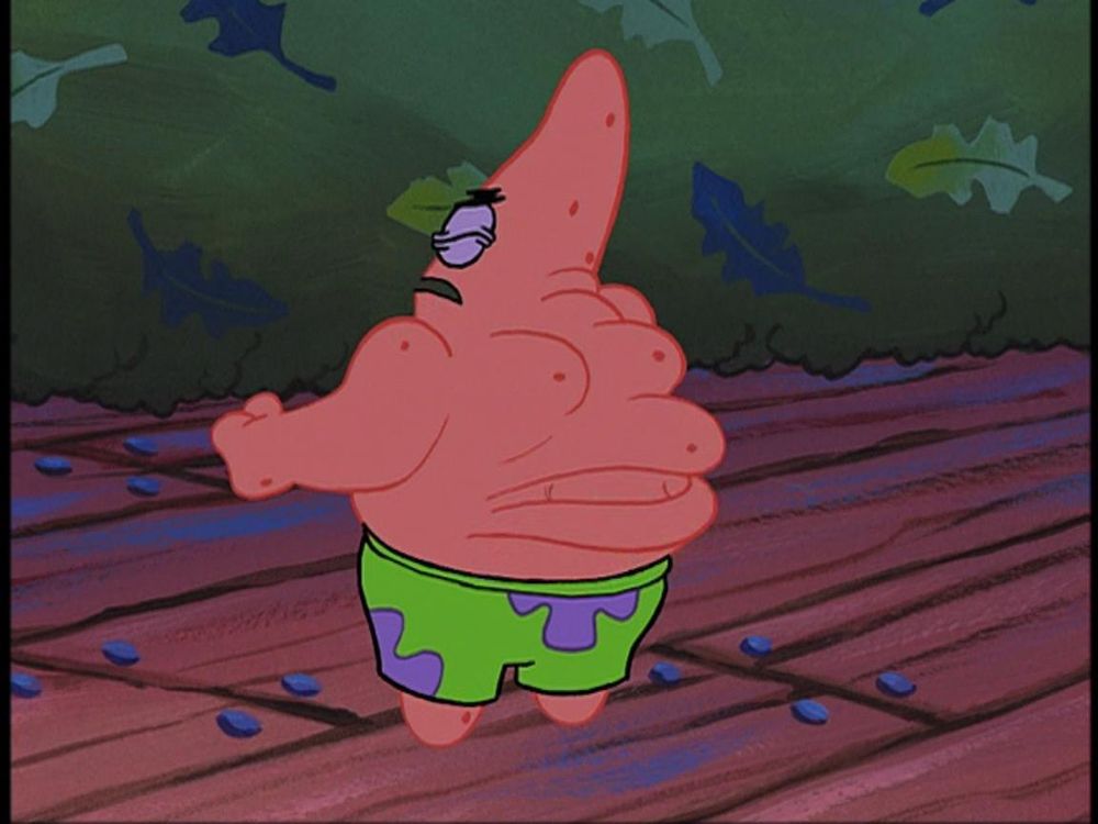 "Patback" from the episode "Survival of the Idiots".