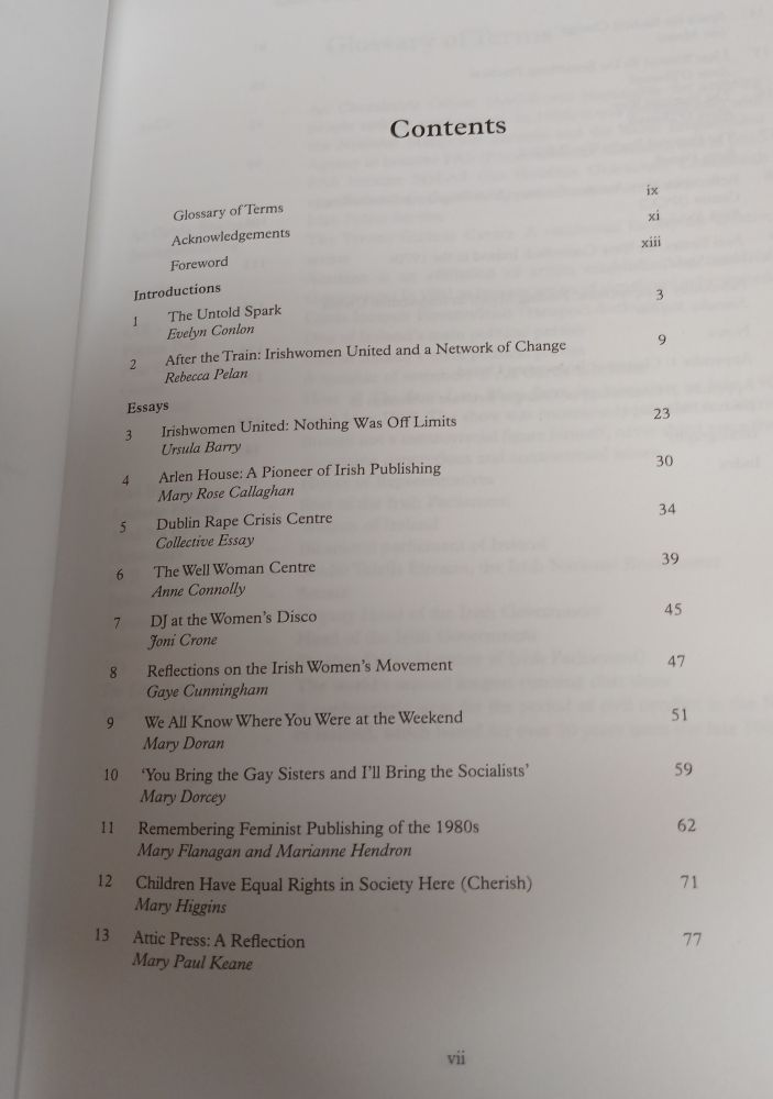 Contents page 