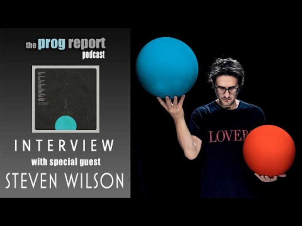 Steven Wilson on The Overview, the upcoming tour, the future of AI, and more. #interview