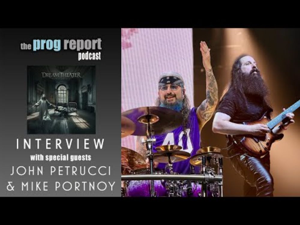 John Petrucci & Mike Portnoy on Parasomnia, the Dream Theater 40th Anniversary Tour, Drumeo & more.
