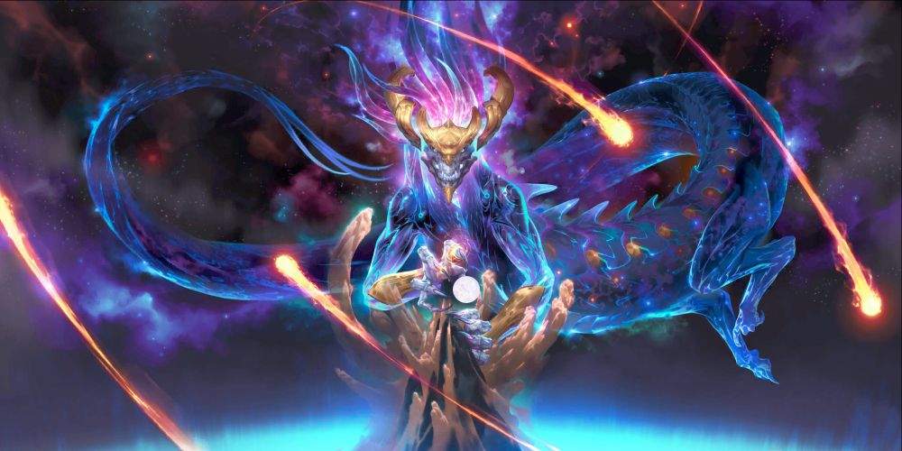Aurelion Sol From League of Legends holds the Arcane Anomaly