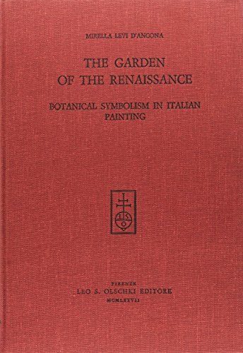 couverture du livre: the garden of renaissance de Mireille Lévi d'Ancona