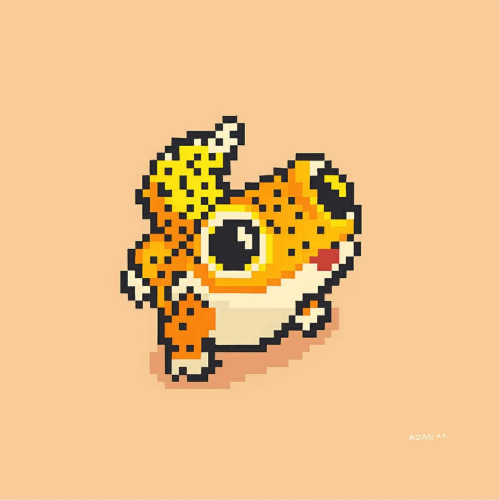 cute lil frog guy pixel art