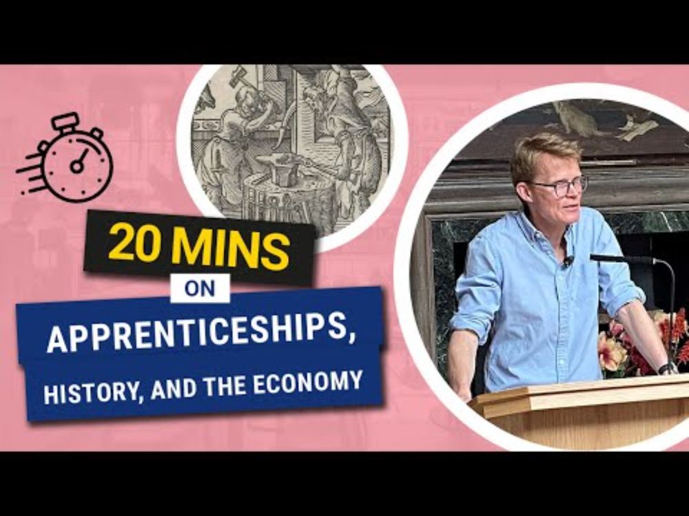 How apprenticeship transformed premodern England | Coffee break research at LSE