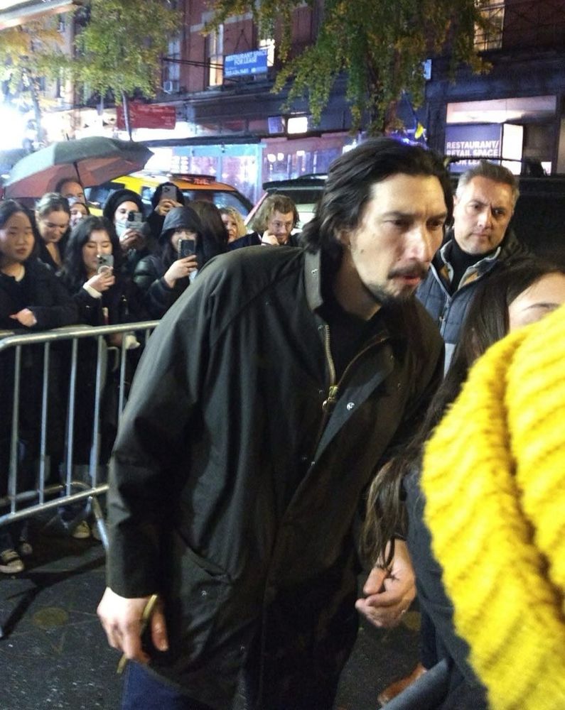 adam driver hotmd stage door