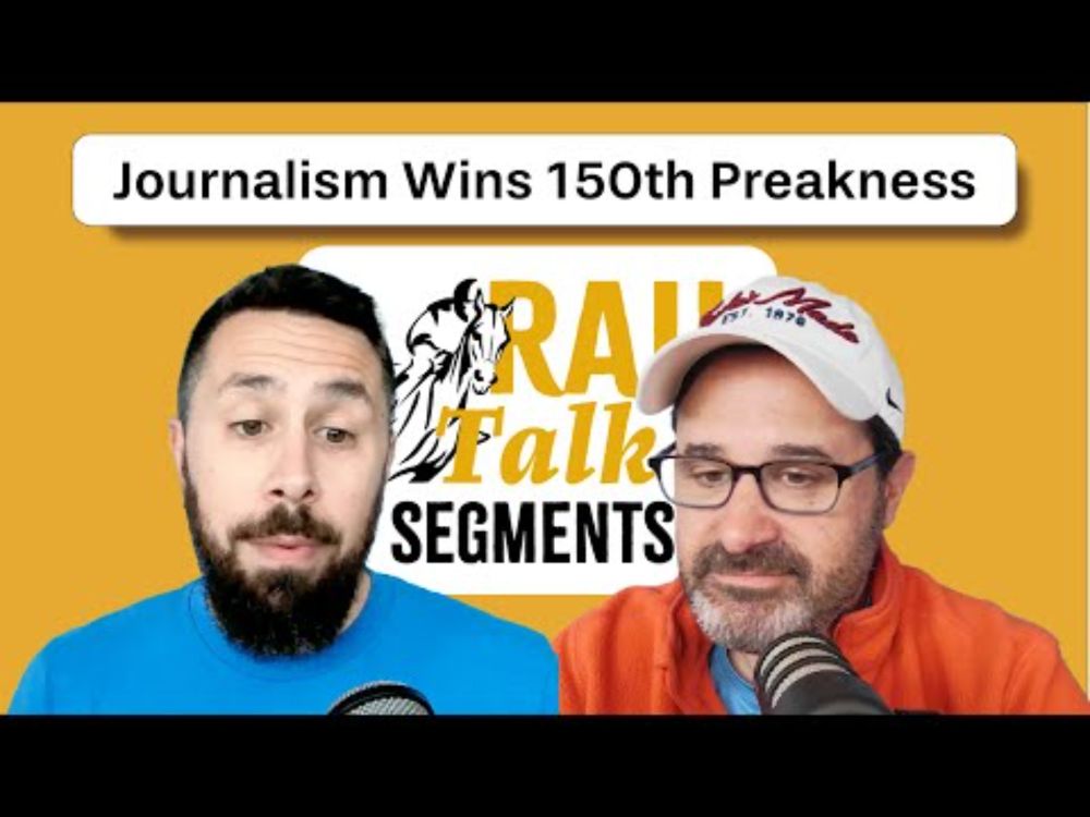 Journalism Wins 150th Preakness