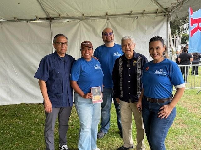 Photo of officers of the Long Beach Latino Democratic Club 
